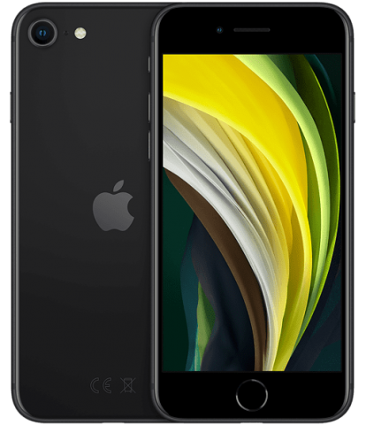 iPhone SE 2 64GB Space Grey Olåst | Nyskick
